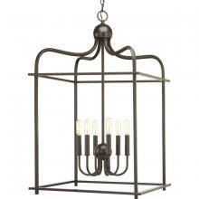 Progress Lighting, a Hubbell affiliate P500037-020 - P500037-020 6-60W CAND PENDANT