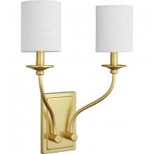 Progress Lighting, a Hubbell affiliate P710019-012 - P710019-012 2-60W CAND WALL SCONCE