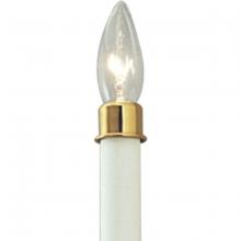 Progress Lighting, a Hubbell affiliate P8788-10 - P8788-10 CANDLE-CAP ACCESSORY