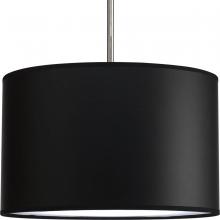 Progress Lighting, a Hubbell affiliate P8822-01 - P8822-01 BLK PARCHMENT SHADE 16in DIA