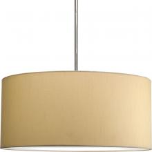 Progress Lighting, a Hubbell affiliate P8825-01 - P8825-01 BEIGE FABRIC SHADE 22in DIA.