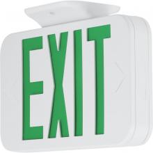 Progress Lighting, a Hubbell affiliate PETPE-UG-30 - PETPE-UG-30 LED EMERGENCY EXIT GREEN