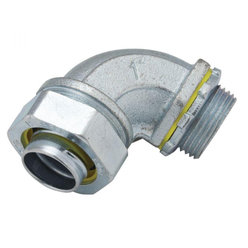 LIQUIDTIGHT CONNECTOR 90 1 IN STEEL