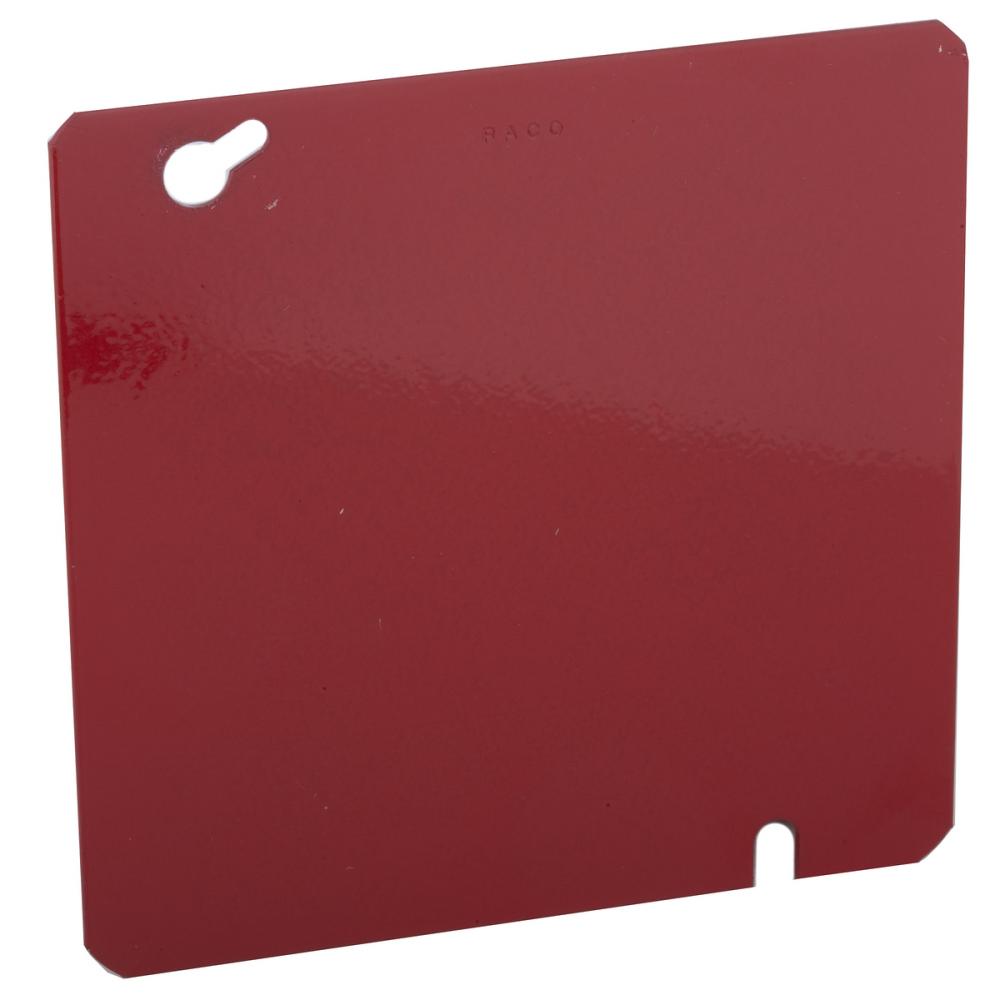 4-11/16 COVER FLAT - BLANK - RED