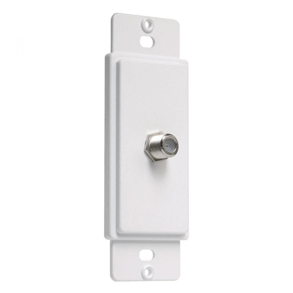 MASQUE 5000 CATV ADAPTER PLATE WHITE