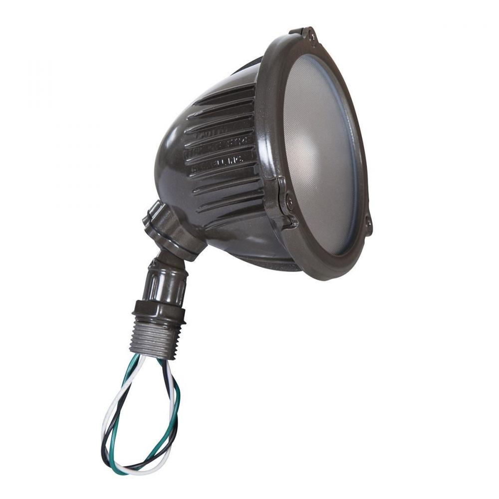 LED SWIVEL FLOODLIGHT 800 LUMEN BRONZE