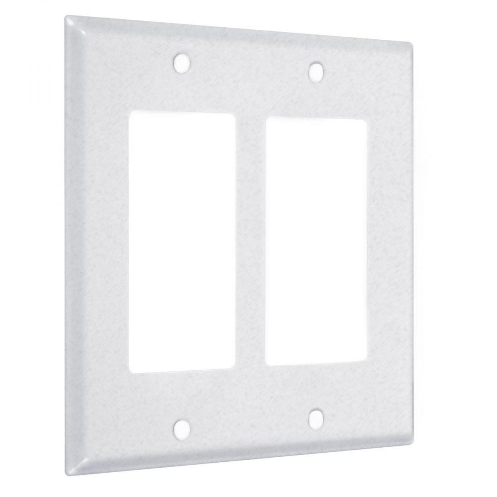 2G STANDARD (2) DECORATOR WHITE TEXTURED