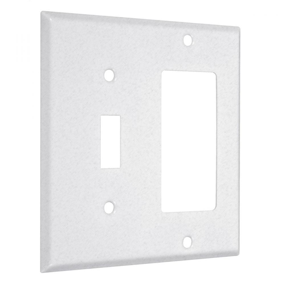 2G STANDARD TOGGLE/DECORA WHITE TEXTURED