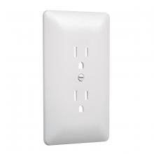 Raco-Taymac-Bell, a Hubbell affiliate 2000W - 1G MASQUE 2000 WALLPLATE DUPLEX - WHITE