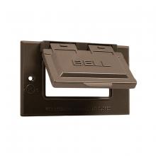 Raco-Taymac-Bell, a Hubbell affiliate 5101-2 - 1G HORIZONTAL WP COVER GFCI - BRONZE