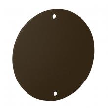 Raco-Taymac-Bell, a Hubbell affiliate 5374-2 - ROUND WEATHERPROOF BLANK COVER - BRONZE