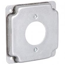 Raco-Taymac-Bell, a Hubbell affiliate 811C - 4SQ EXP COVER - 1 30A LOCKING RECEPTACLE