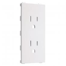 Raco-Taymac-Bell, a Hubbell affiliate A12W - ALLURE DUPLEX INSERT WHITE