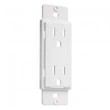 Raco-Taymac-Bell, a Hubbell affiliate AD20W - MASQUE 5000 DUPLEX ADAPTER PLATE WHITE