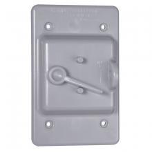 Raco-Taymac-Bell, a Hubbell affiliate PTC100GY - 1G VERTICAL NM WP COVER TOGGLE GRAY