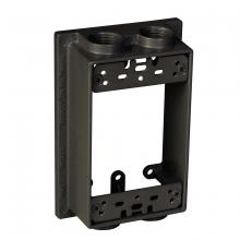 Raco-Taymac-Bell, a Hubbell affiliate SE450Z - 1G WP EXT ADAPT (4) 1/2 IN. OUTLETS  BZ