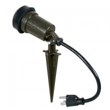 Raco-Taymac-Bell, a Hubbell affiliate SL101B - WP PORTABLE SPIKE LIGHT 9 IN. CORD BRZ