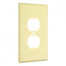 Raco-Taymac-Bell, a Hubbell affiliate WJTI-D - 1G JUMBO DUPLEX IVORY TEXTURED