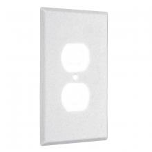 Raco-Taymac-Bell, a Hubbell affiliate WJTW-D - 1G JUMBO DUPLEX WHITE TEXTURED
