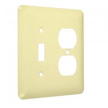 Raco-Taymac-Bell, a Hubbell affiliate WRTI-TD - 2G MAXI TOGGLE/DUPLEX IVORY TEXTURED
