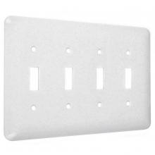 Raco-Taymac-Bell, a Hubbell affiliate WRTW-TTTT - 4G MAXI (4) TOGGLE WHITE TEXTURED