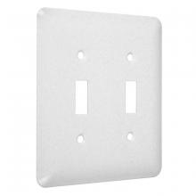 Raco-Taymac-Bell, a Hubbell affiliate WRTW-TT - 2G MAXI (2) TOGGLE WHITE TEXTURED