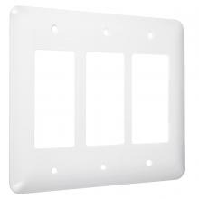 Raco-Taymac-Bell, a Hubbell affiliate WRW-RRR - 3G MAXI (3) DECORATOR WHITE SMOOTH