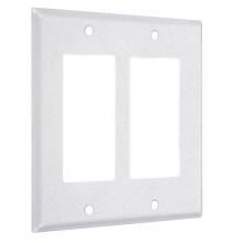 Raco-Taymac-Bell, a Hubbell affiliate WTW-RR - 2G STANDARD (2) DECORATOR WHITE TEXTURED