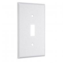 Raco-Taymac-Bell, a Hubbell affiliate WTW-T - 1G STANDARD TOGGLE WHITE TEXTURED
