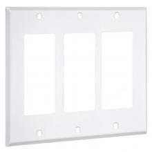 Raco-Taymac-Bell, a Hubbell affiliate WW-RRR - 3G STANDARD (3) DECORATOR WHITE SMOOTH