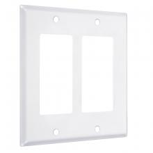 Raco-Taymac-Bell, a Hubbell affiliate WW-RR - 2G STANDARD (2) DECORATOR WHITE SMOOTH