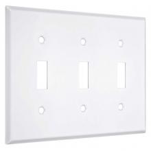 Raco-Taymac-Bell, a Hubbell affiliate WW-TTT - 3G STANDARD (3) TOGGLE WHITE SMOOTH
