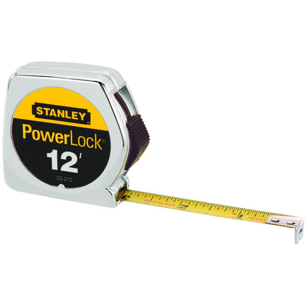 POWERLOCK TAPE RULE W/ MTL CASE 1/2&#34;X12&#39;