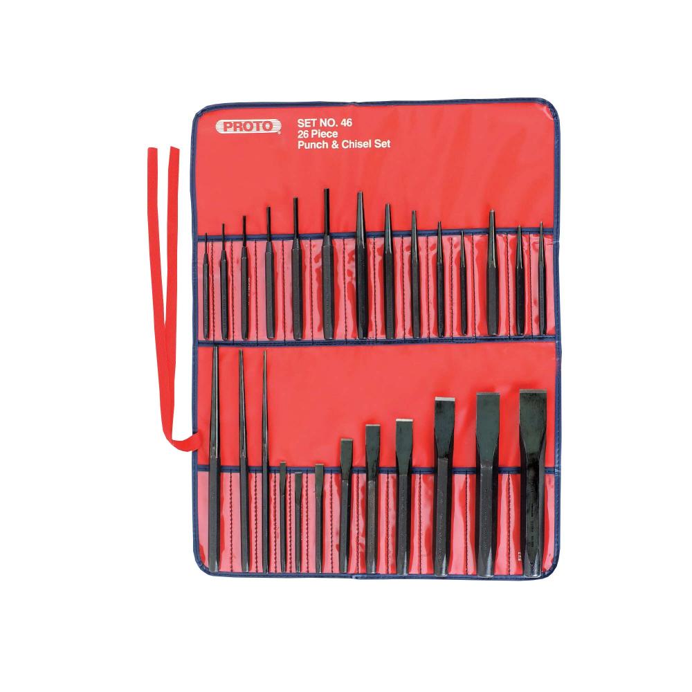 Proto® 26 Piece Punch and Chisel Set