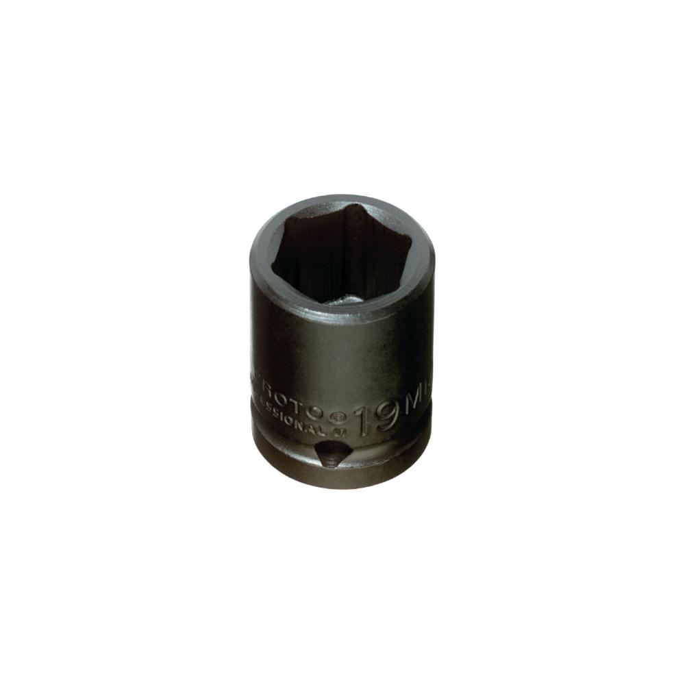 Proto® 1/2&#34; Drive Impact Socket 19 mm - 6 P