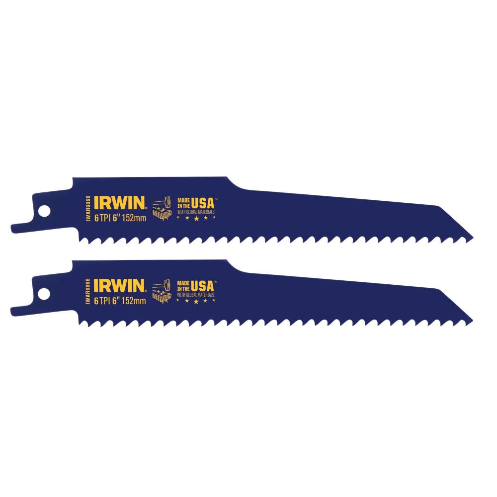 IRWIN DEMO RECIP 6IN 6TPI 2PK