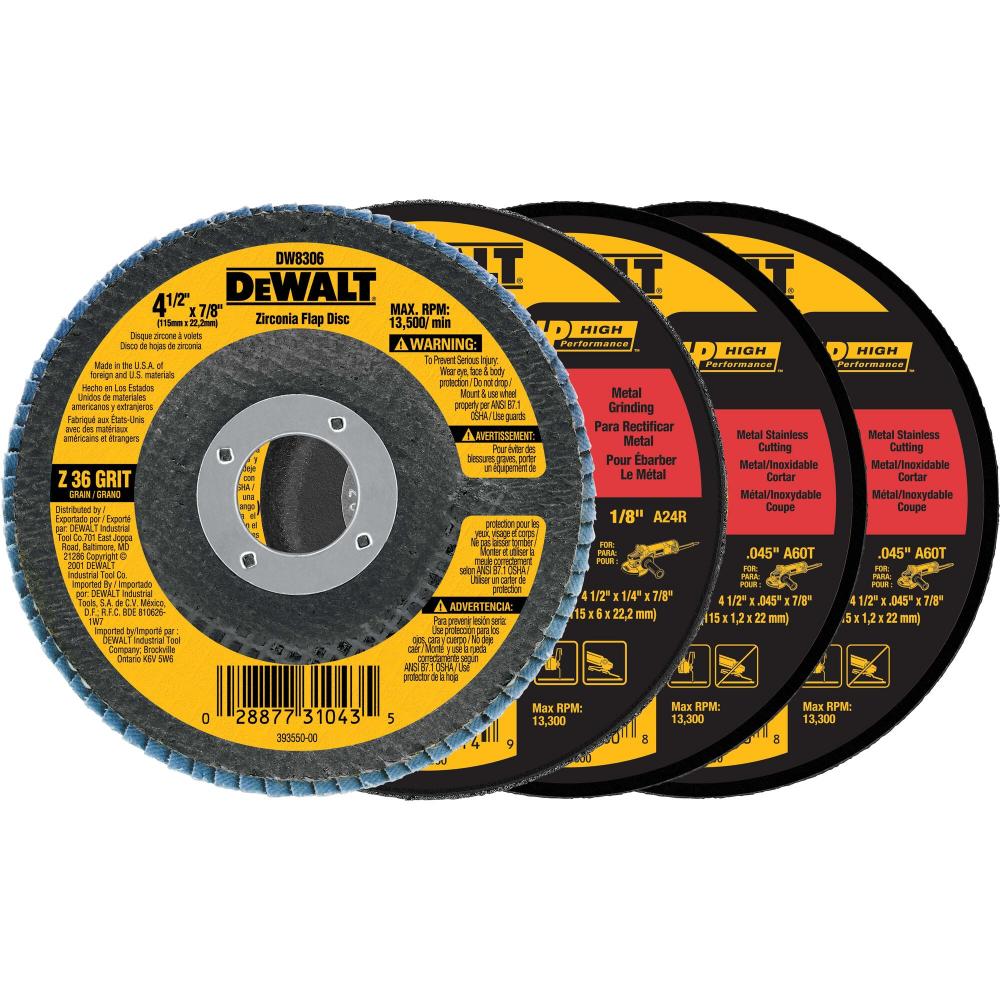 ABRASIVES 4 PACK