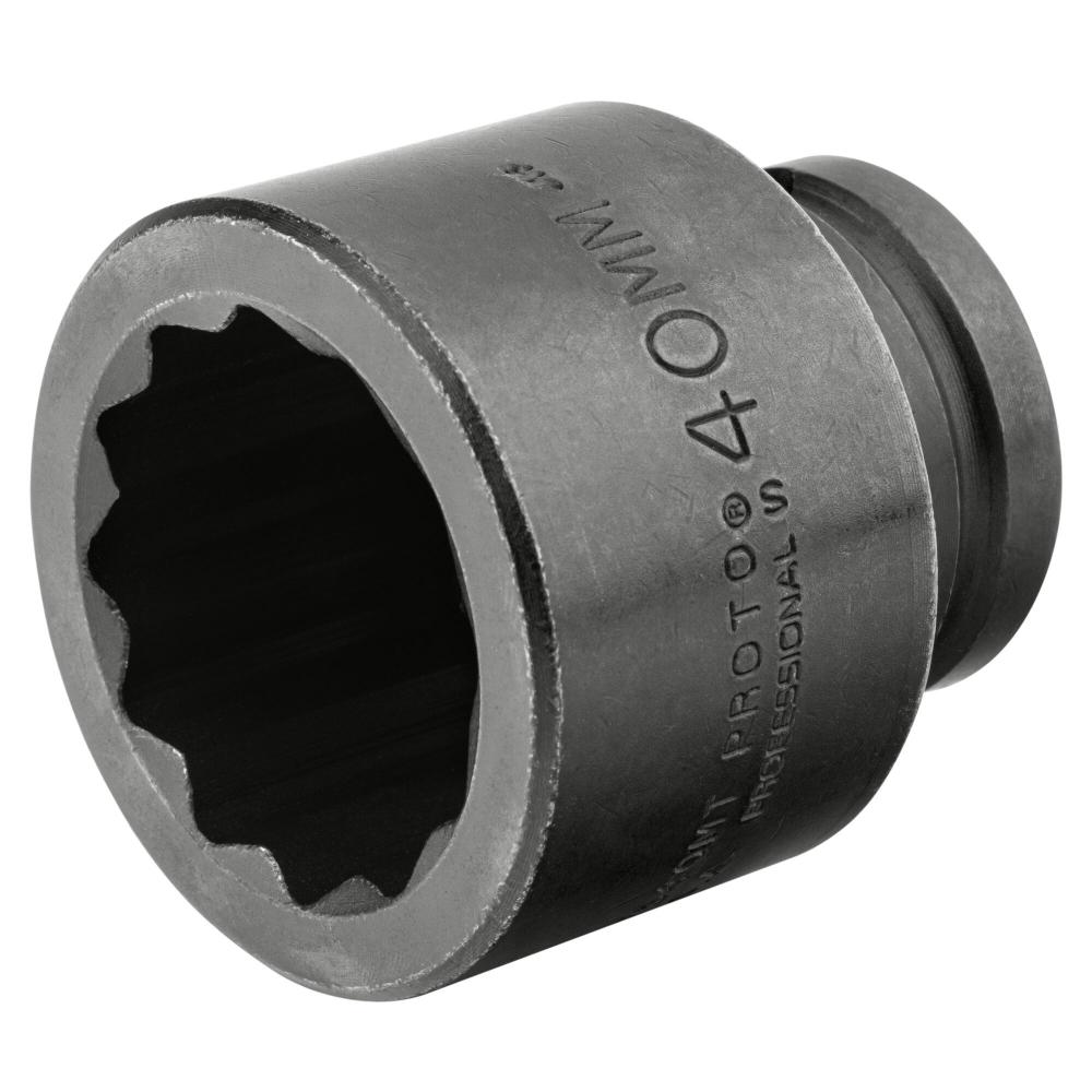 Proto® 3/4&#34; Drive Impact Socket 40 mm - 12