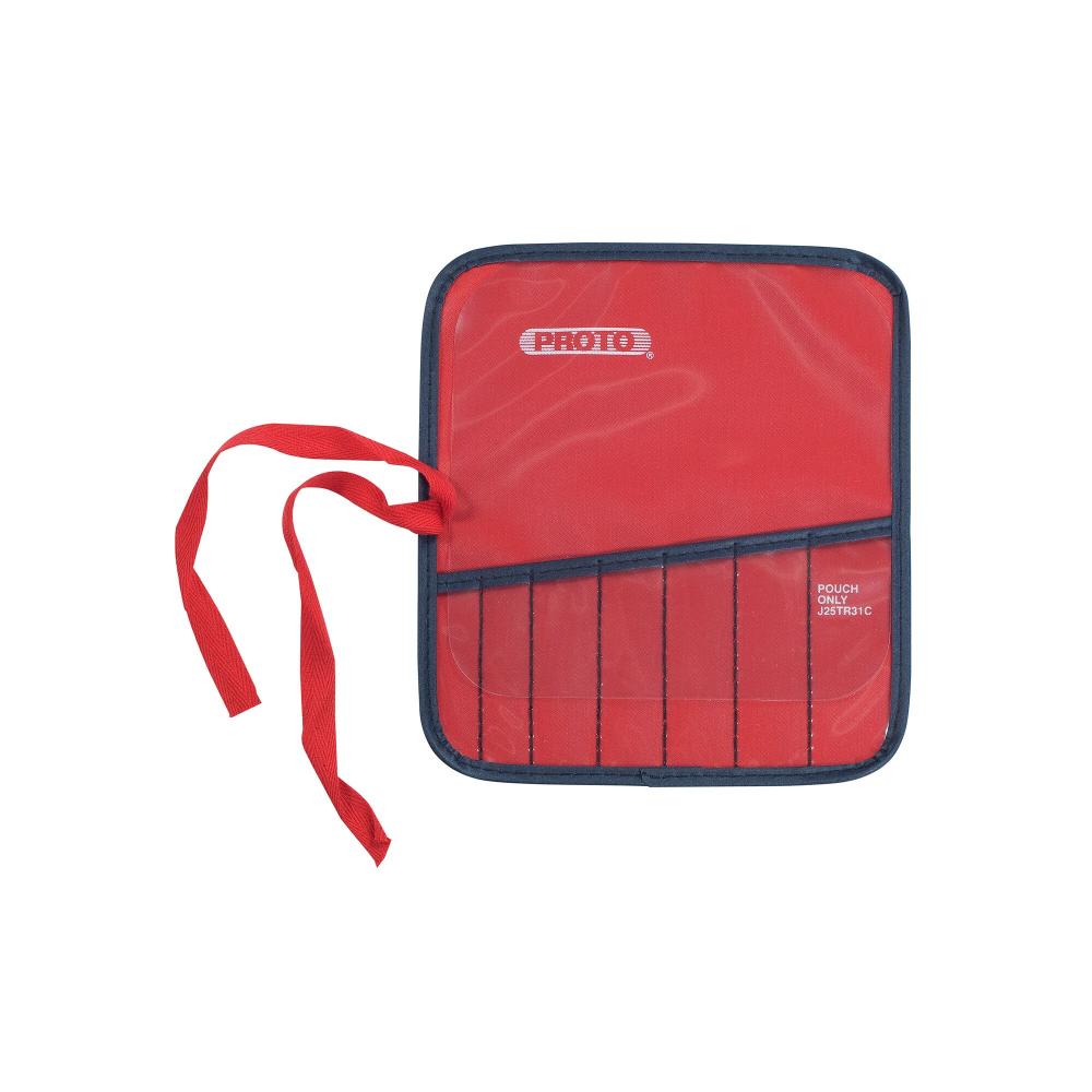 Proto® Red Canvas 7-Pocket Tool Roll