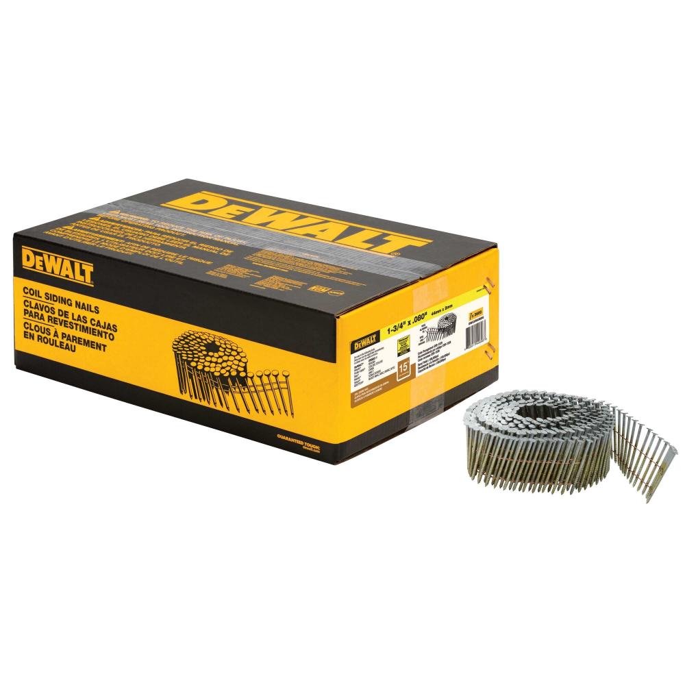 DWT NAIL COIL SID, 080, RNG 1-3/4 GAL