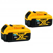 Stanley Black & Decker DCB205BT-2 - 20V MAX 5.0AH BT BATTERY 2PK