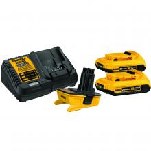 Stanley Black & Decker DCA2203C - 18V-20V Adapter Battery Combo Kit