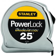 Stanley Black & Decker 33-525 - POWERLOCK TAPE W/BLADARMOR COAT"G 1"X25&