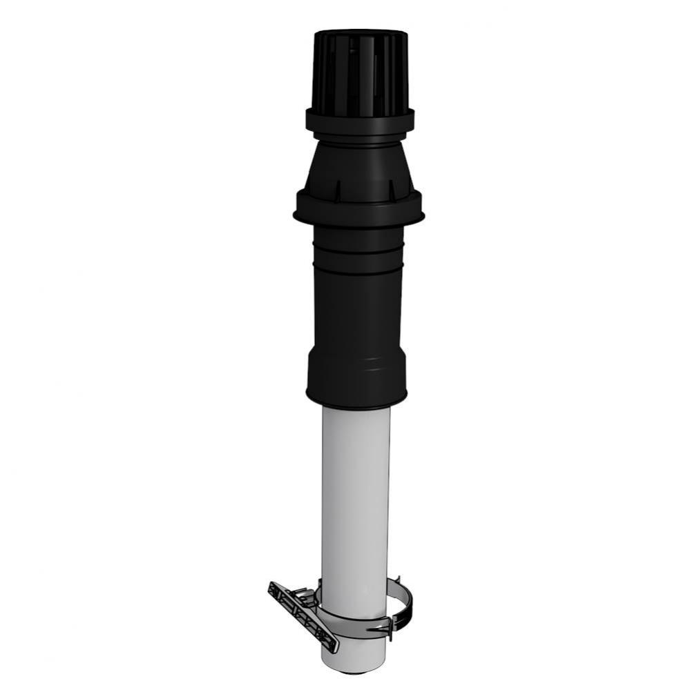 Condensing Vertical Vent Termination, 2X4 Concentric (Pptl) (20&apos;&apos; Above Roof)