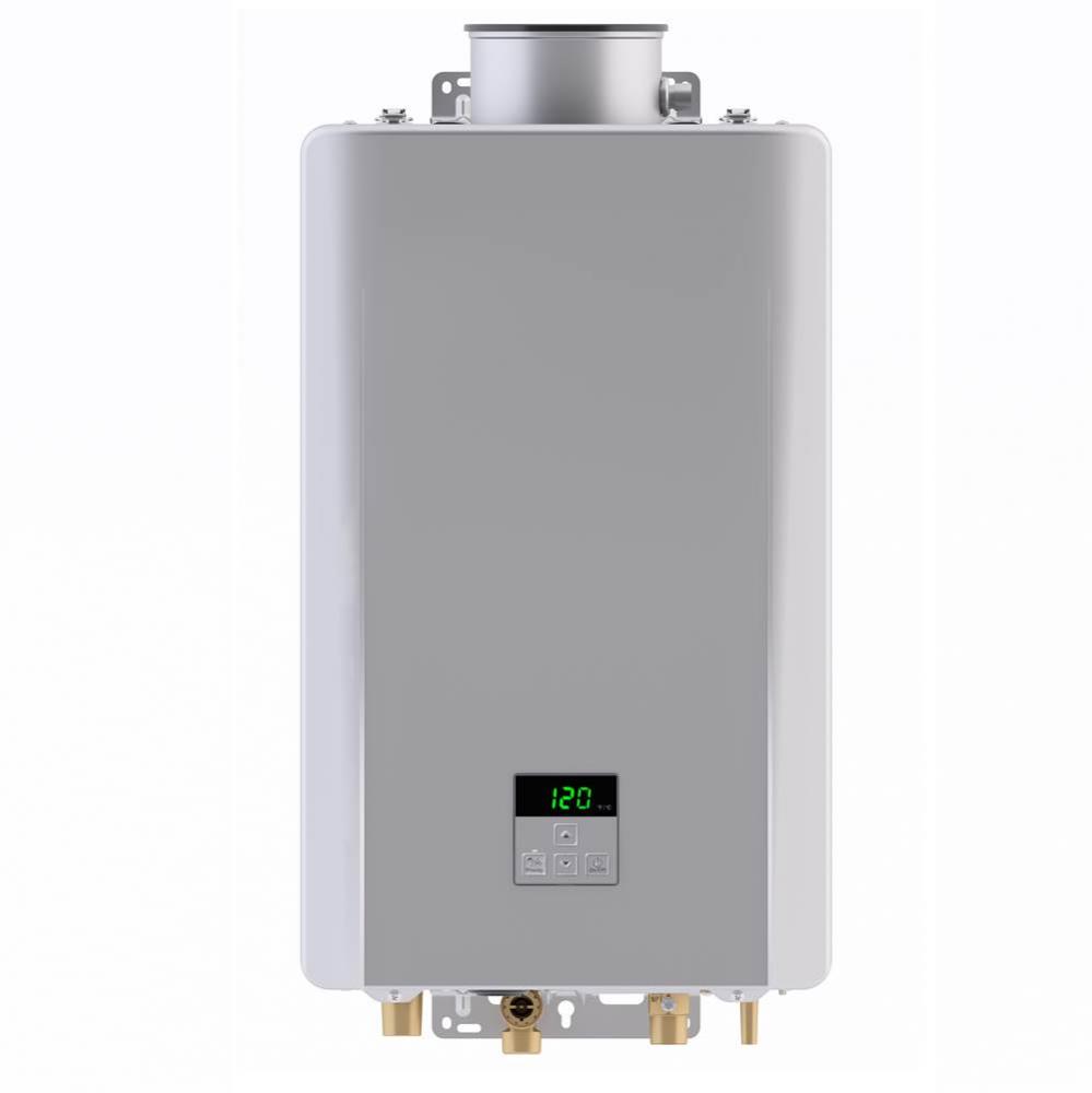 RE199iP Non- Condensing Tankless Water Heater, High Efficiency Propane Gas Water Heater, Up to 9.8