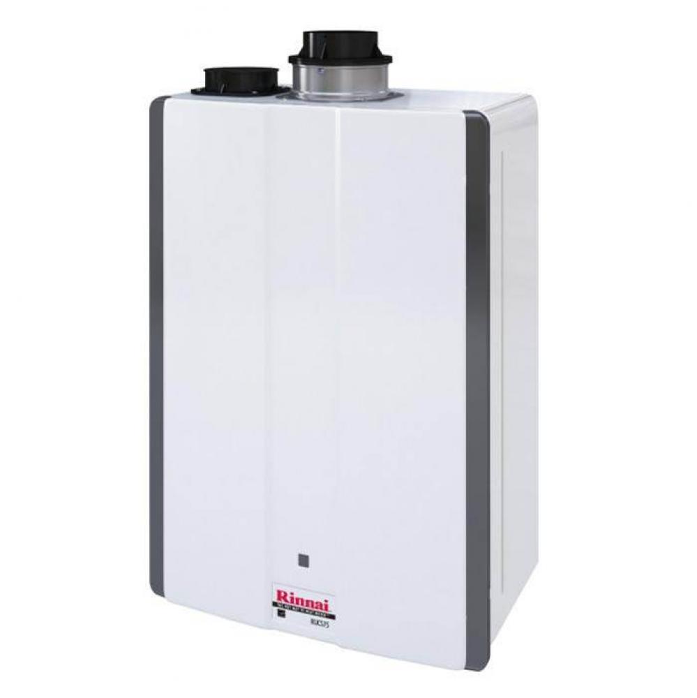 Super High Efficiency 7.5 GPM 160,000 BTU Propane Gas Interior Tankless Water Heater