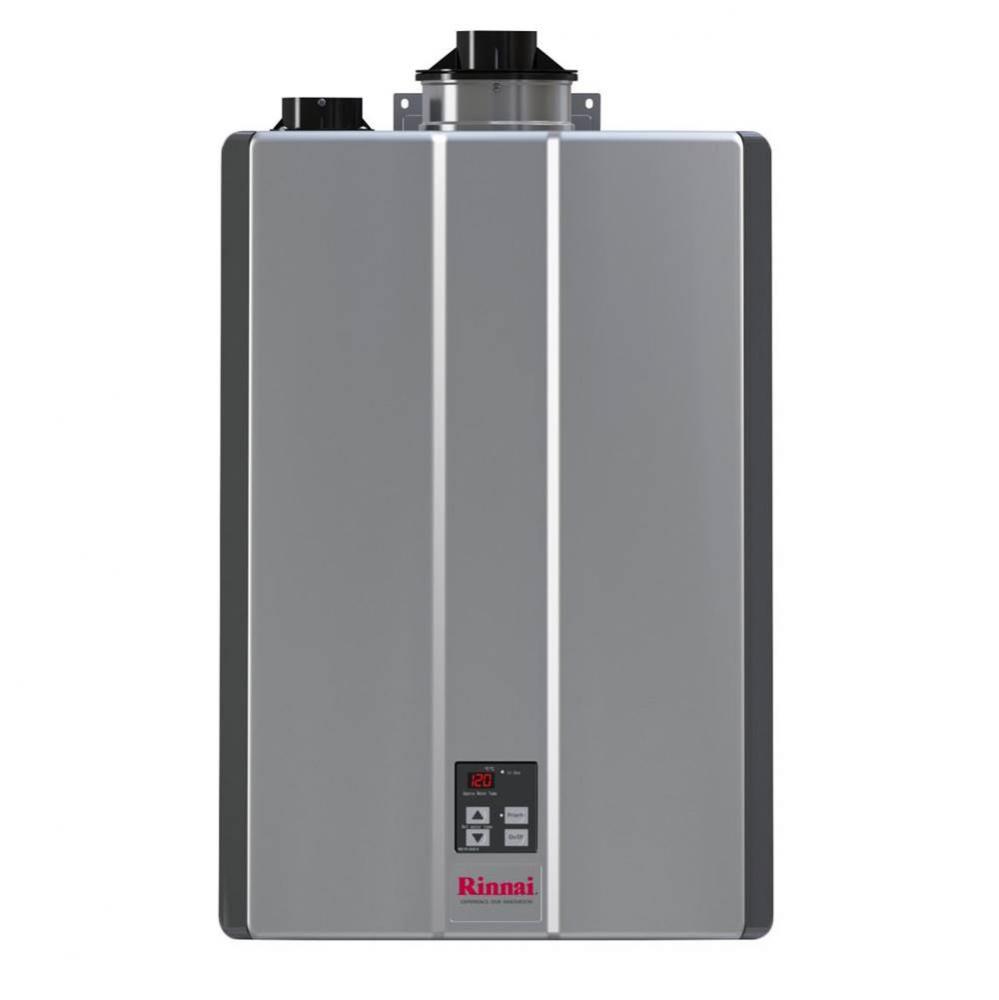 Super High Efficiency Plus 9 GPM 160,000 BTU Natural Gas Interior Tankless Water Heater