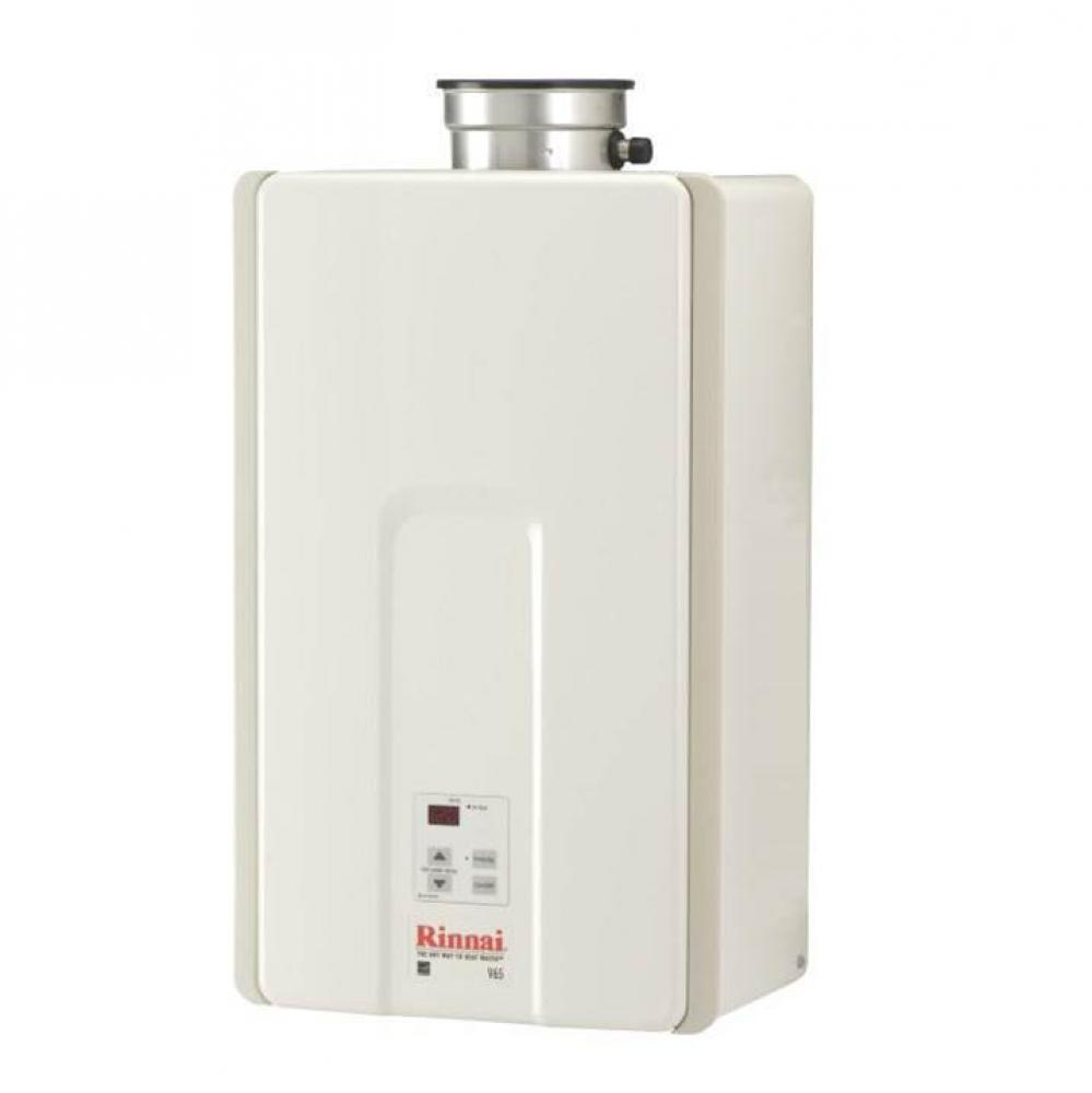 High Efficiency 6.5 GPM 150,000 BTU Natural Gas Interior Tankless Water Heater
