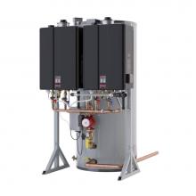 Rinnai CHS398100HiN - Demand Duo H-Series Hybrid Water Heating System Indoor, Natural Gas, 398,000 Btu, 119 Gallon