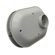 Rinnai 196984PVC - Condensing Horizontal Vent Termination, 2 In Pvc Low Profile Flush Mount